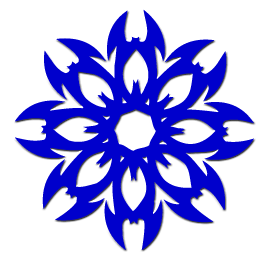 Full-sized blue image