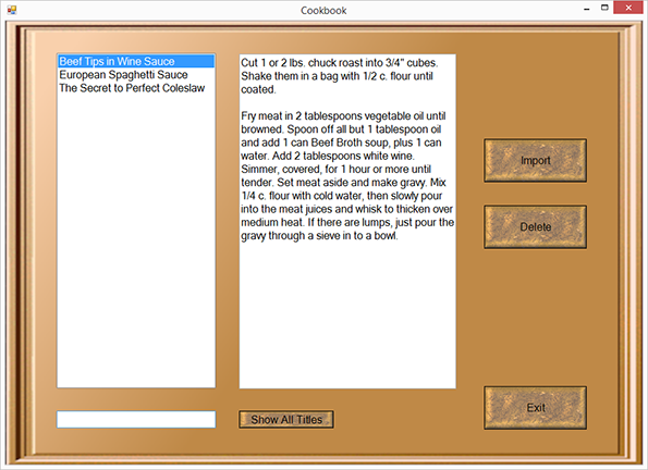 Without whitespace, the text butts up against the edges